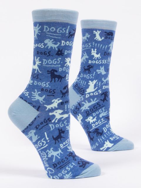Image of Dogs! W-Crew Socks